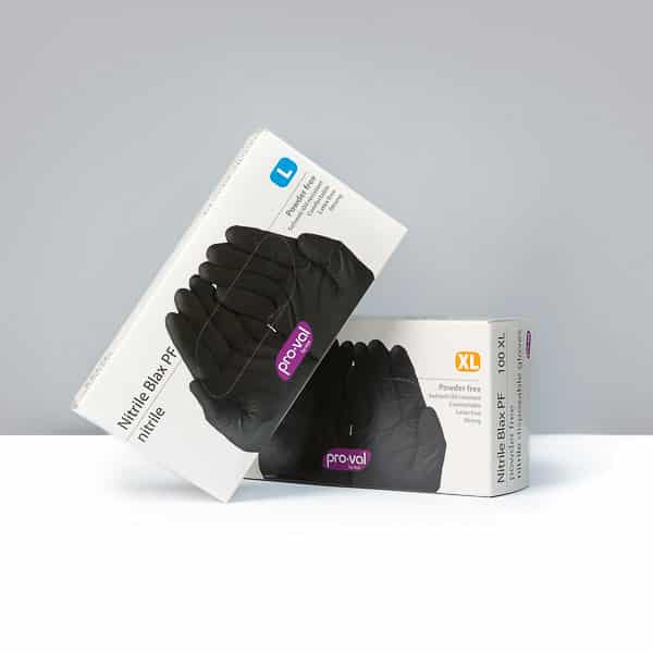 Nitrile Blax Disposable Gloves