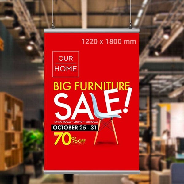 Store Banner Board Opacified