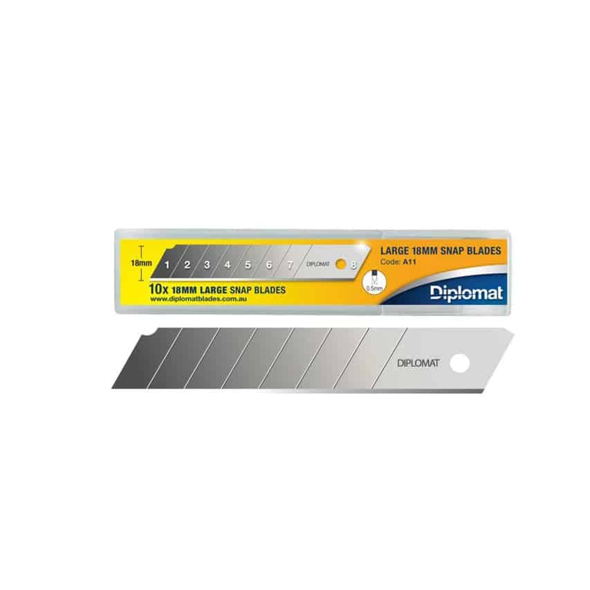 Snap Blades Large 18mm (A11) 10 Pack